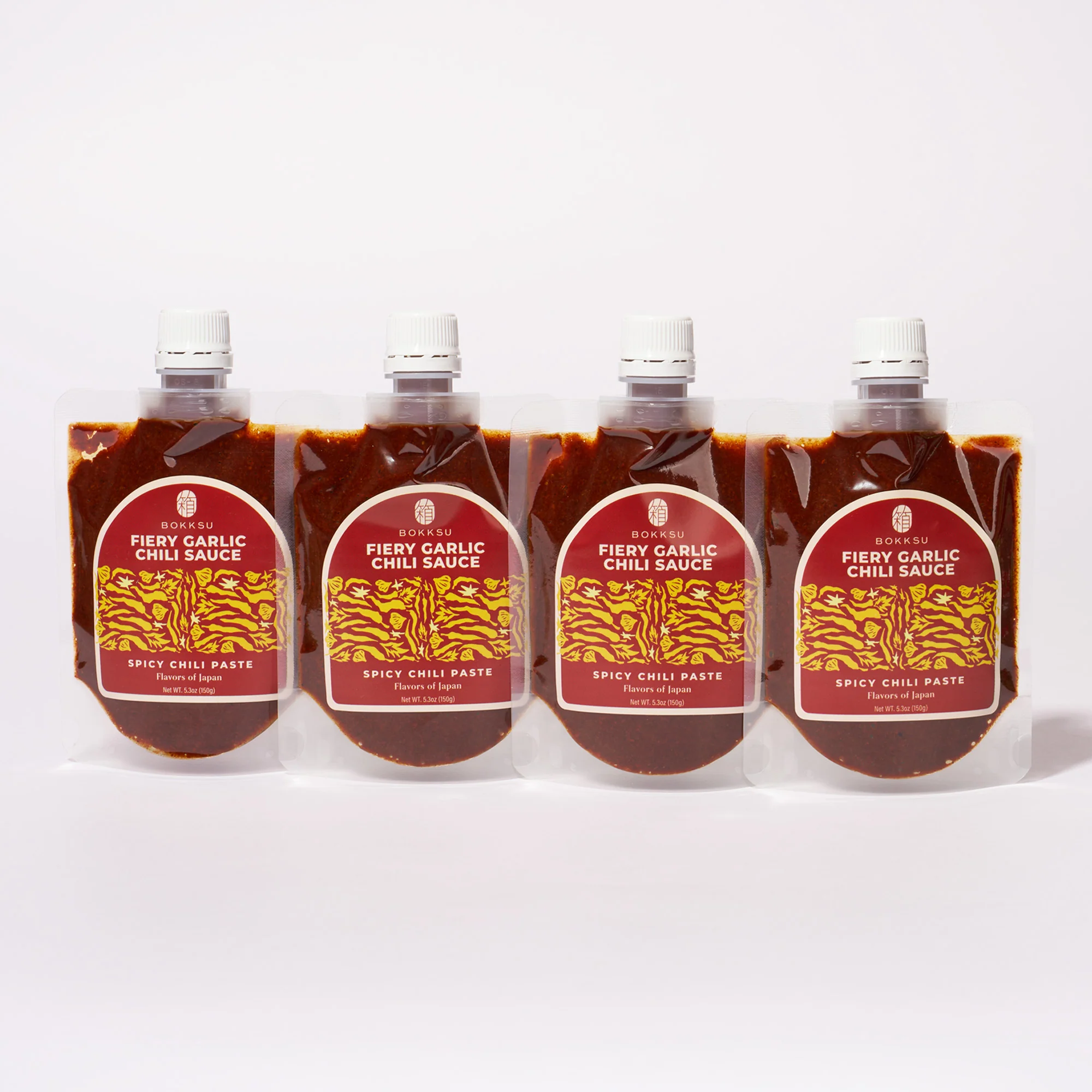 Bokksu Fiery Garlic Chili Sauce (4-Pack)