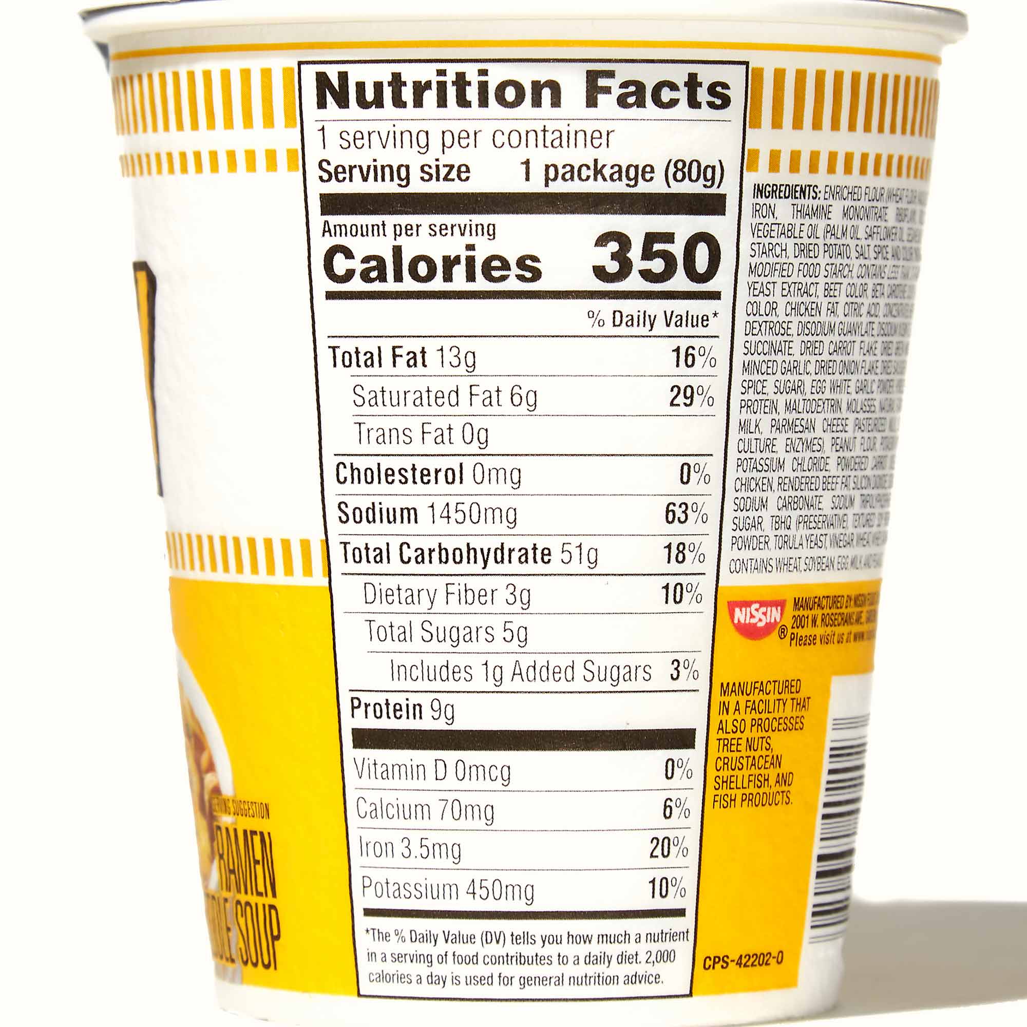 Nissin Cup Noodle: Curry - Image 2