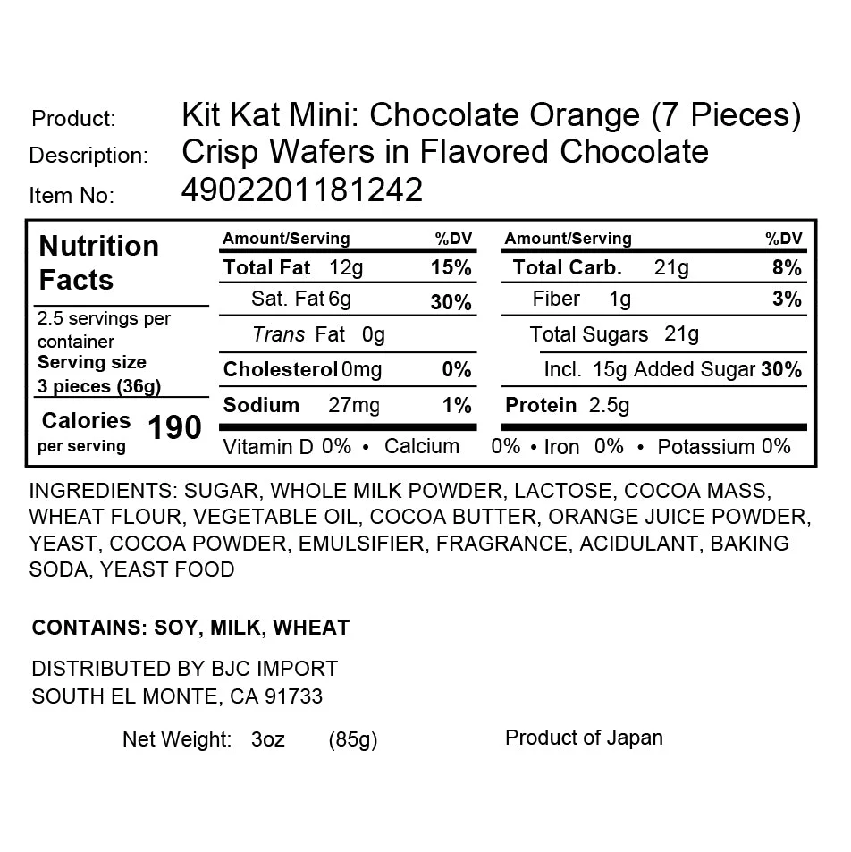 Japanese Kit Kat 6 Flavor Variety Pack (6-pack) - Image 9