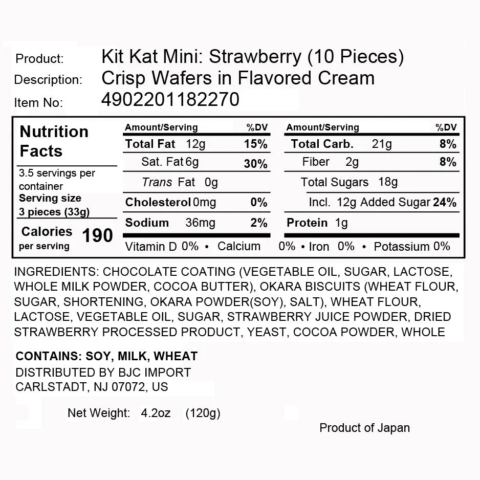 Japanese Kit Kat: Strawberry Otona no Amasa - Image 5