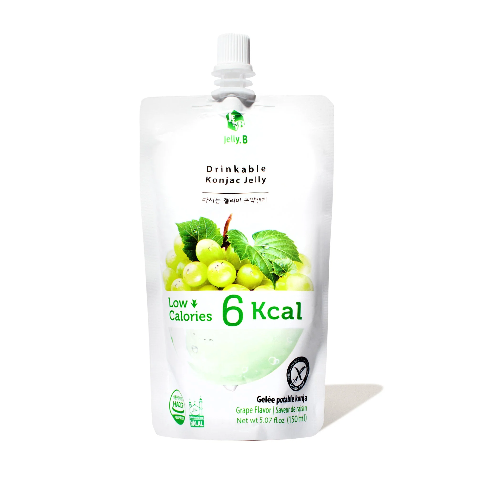Jelly.B Low Calorie Drinkable Konjac Jelly: Muscat Grape
