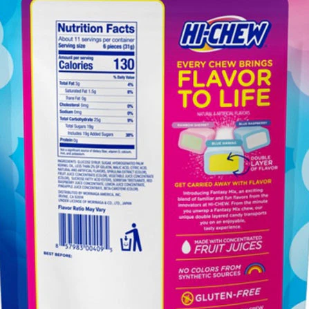 Morinaga Hi-Chew Large Stand Bag: Fantasy Mix - Image 3