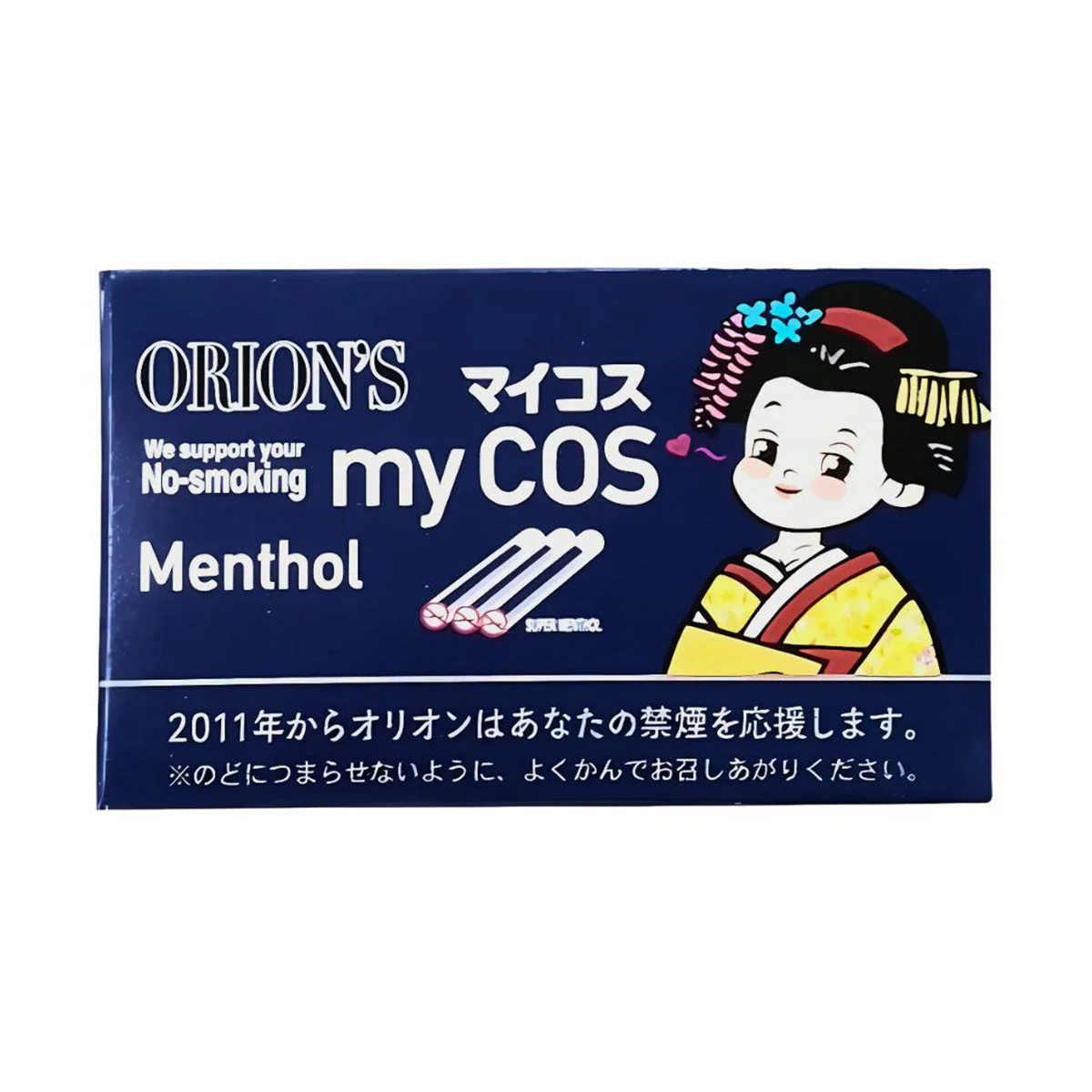 Orion MyCOS Sugar Stick: Menthol (20 pcs)