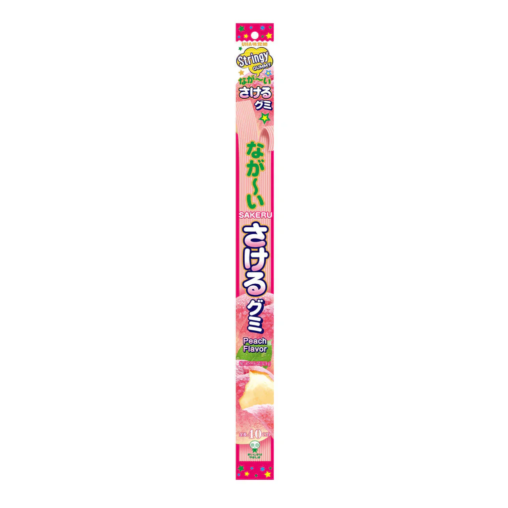 Uha Long Sakeru Gummy: White Peach