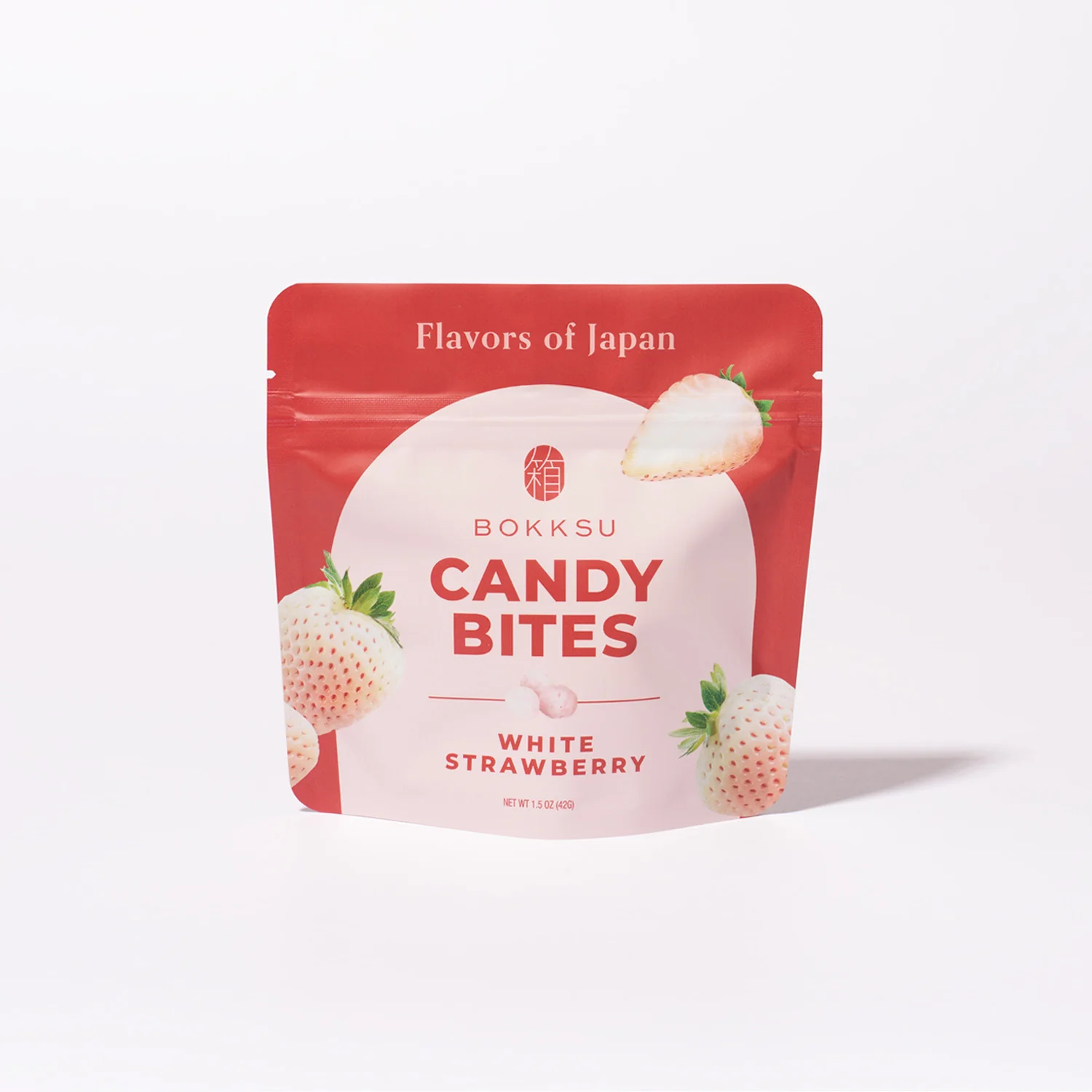 White Strawberry Japanese Candy Bites 0.75oz
